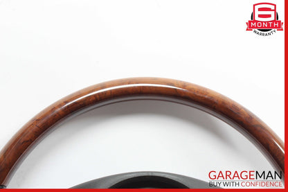 07-10 Mercedes W221 S550 Driver Steering Wheel w/Paddle Shifters Designo Wood