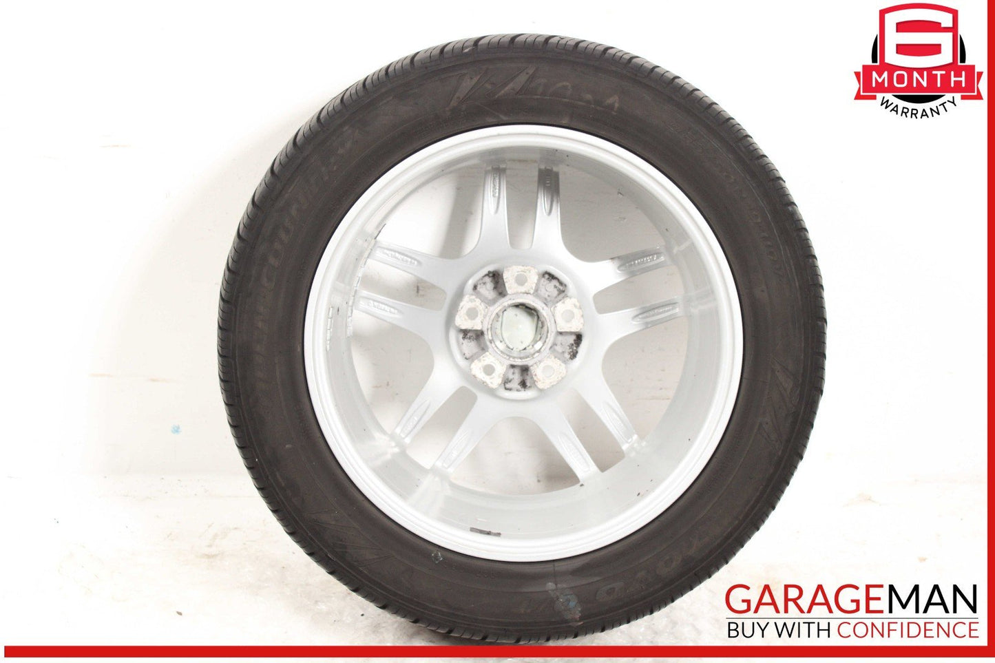 11-18 Porsche Cayenne 958 8.5Jx19 19" R19 Wheel Tire Rim Silver 7P5601025A