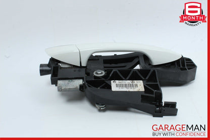 07-13 Mercedes W221 S550 Rear Right Side Exterior Door Handle Keyless Go White