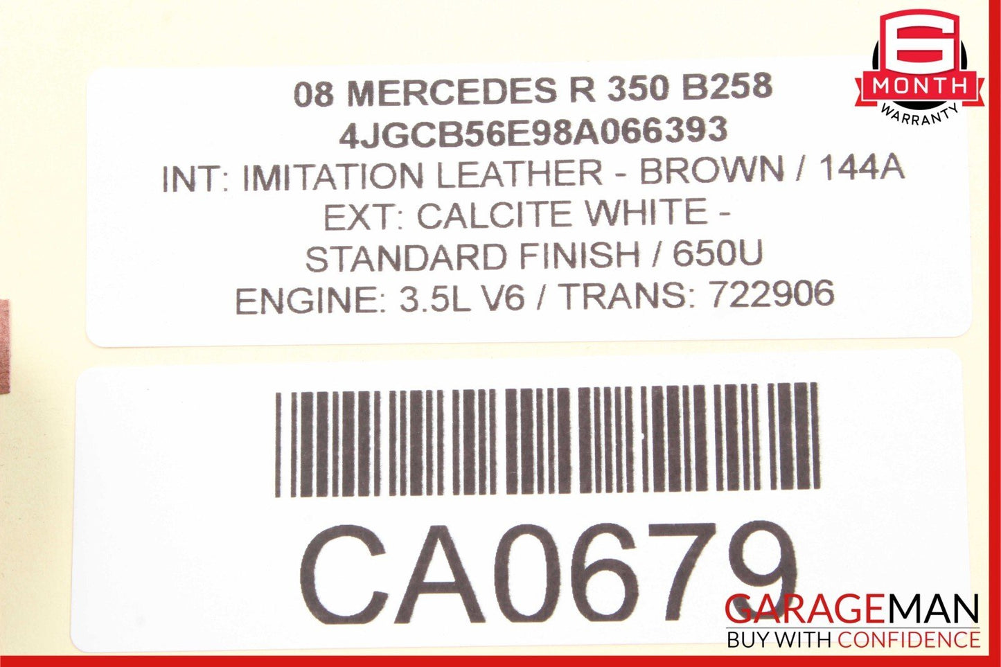 06-13 Mercedes R550 GL450 R350 GL550 Front Left Driver Door Control Module Unit