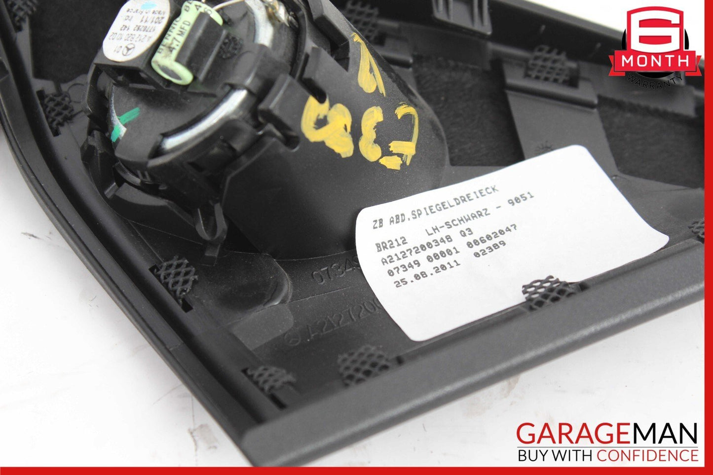 10-16 Mercedes W212 E350 E550 E63 AMG Front Left Side Door Tweeter Speaker Cover