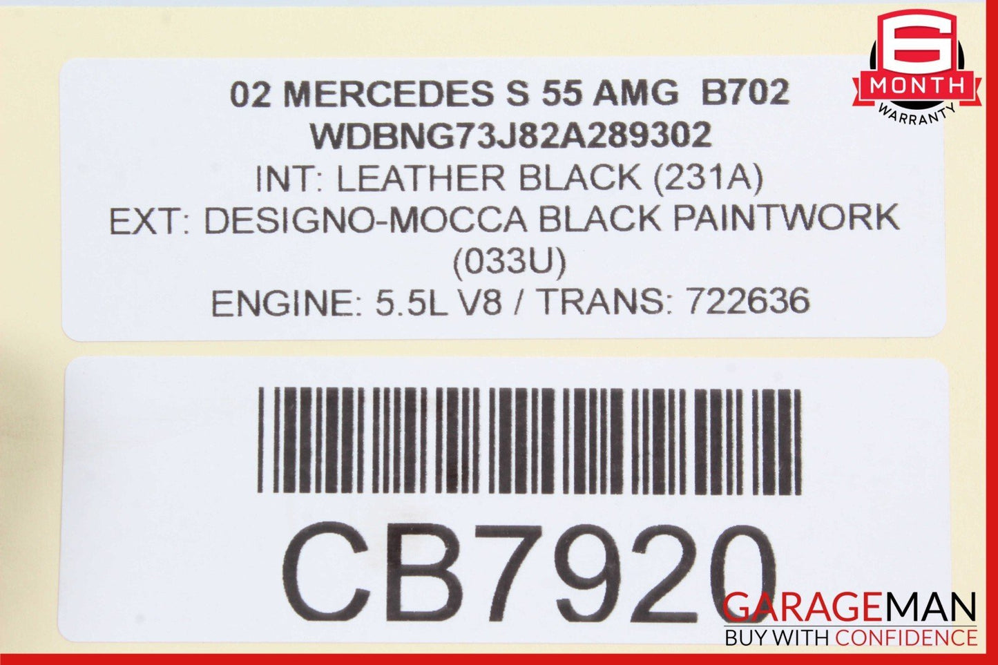 00-06 Mercedes CL600 SL500 E430 CLK500 S55 Antenna Amplifier Booster Module Unit