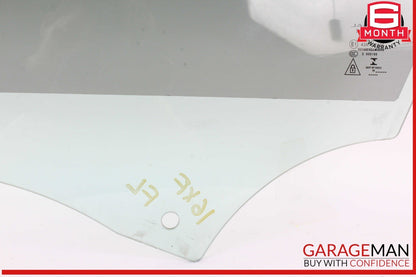 16-22 Jaguar XF Front Left Driver Side Door Window Auto Glass OEM
