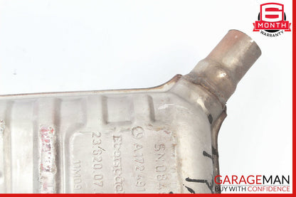 12-16 Mercedes R172 SLK350 M276 Rear Left Exhaust Muffler OEM