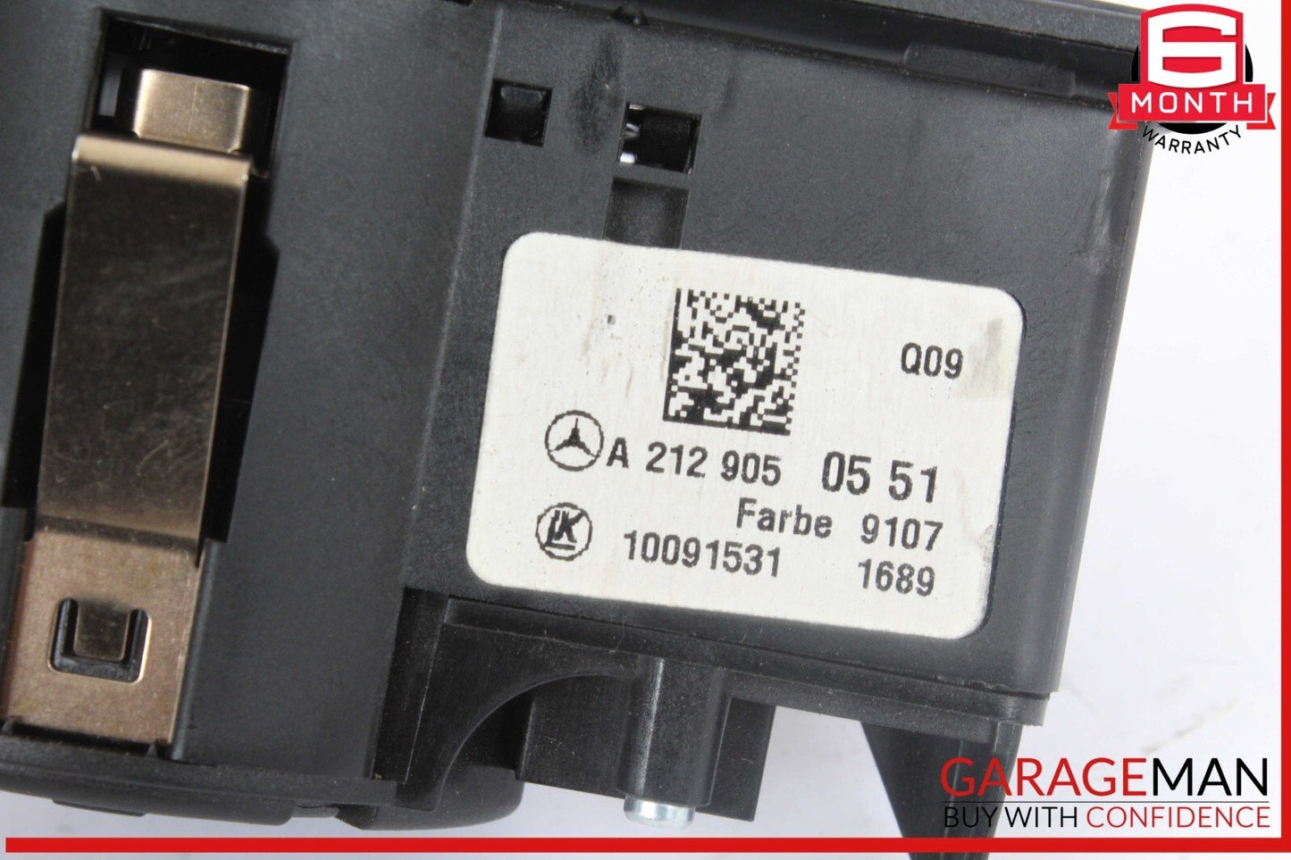 08-20 Mercedes R172 SLC43 AMG Headlight Fog Light Switch Control Module OEM