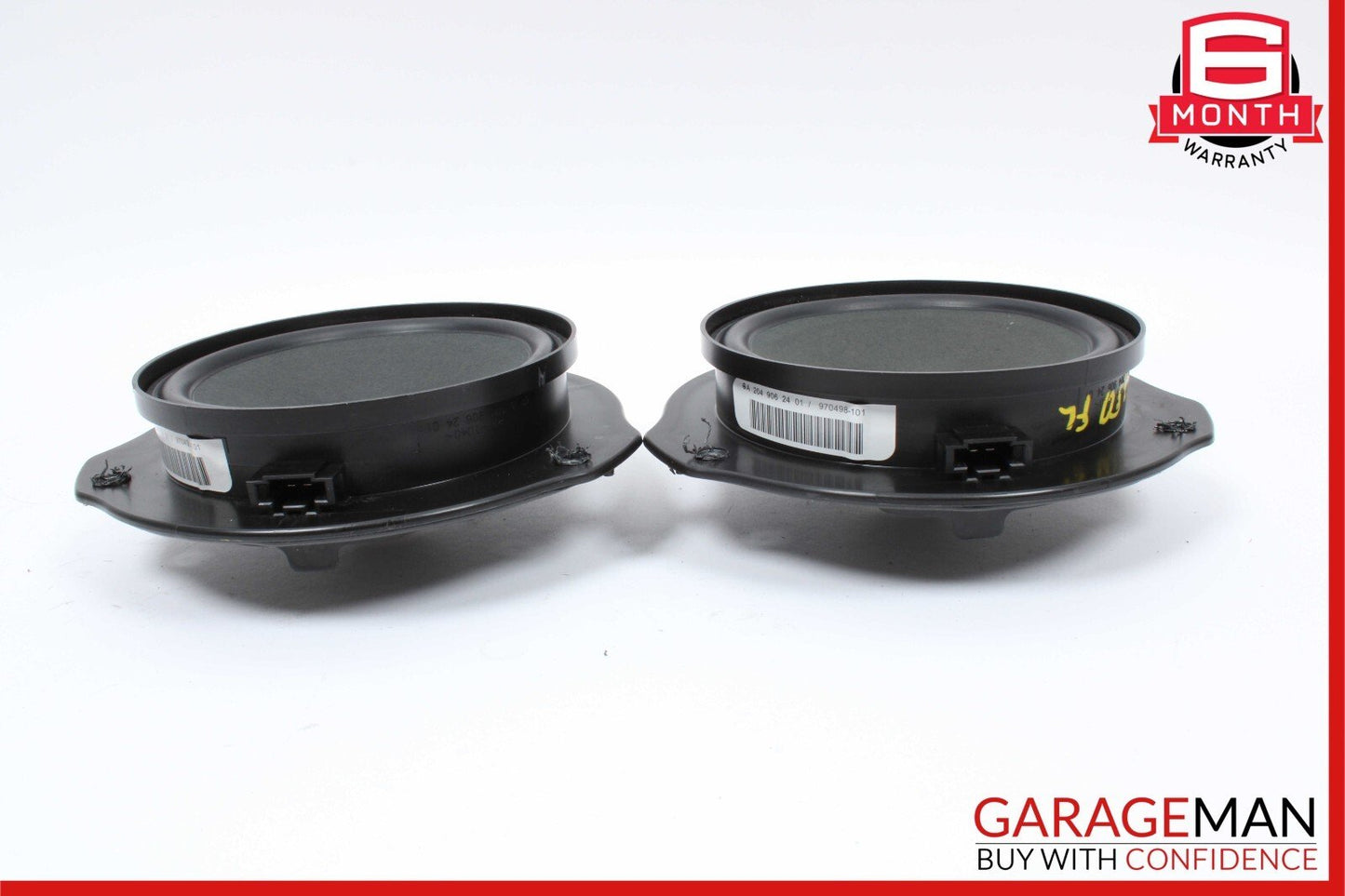 12-15 Mercedes X204 GLK350 C250 Front Door Sound Audio Speaker Set of 2 Pc