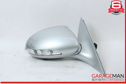 07-09 Mercedes W221 S550 S600 Front Right Side Door Rear View Mirror Silver OEM