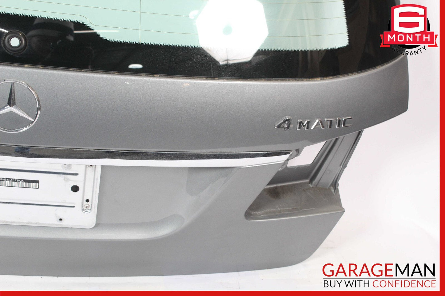11-16 Mercedes W212 E350 Wagon Trunk Lid Tailgate Hatch Shell w/Glass OEM