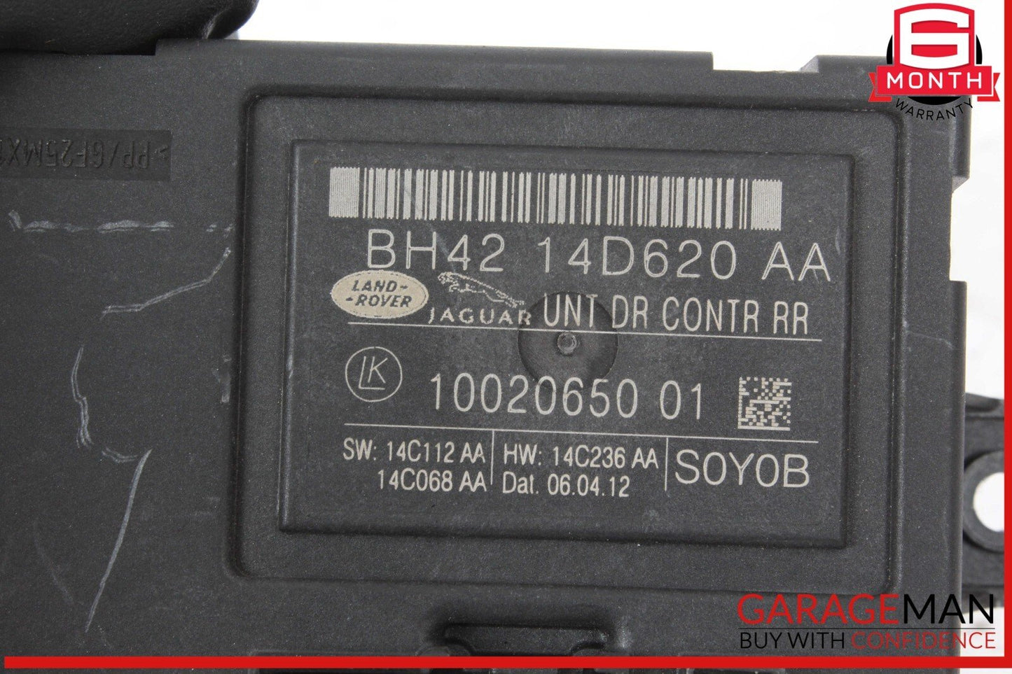 10-12 Jaguar X250 XF Rear Left or Right Side Door Control Module OEM
