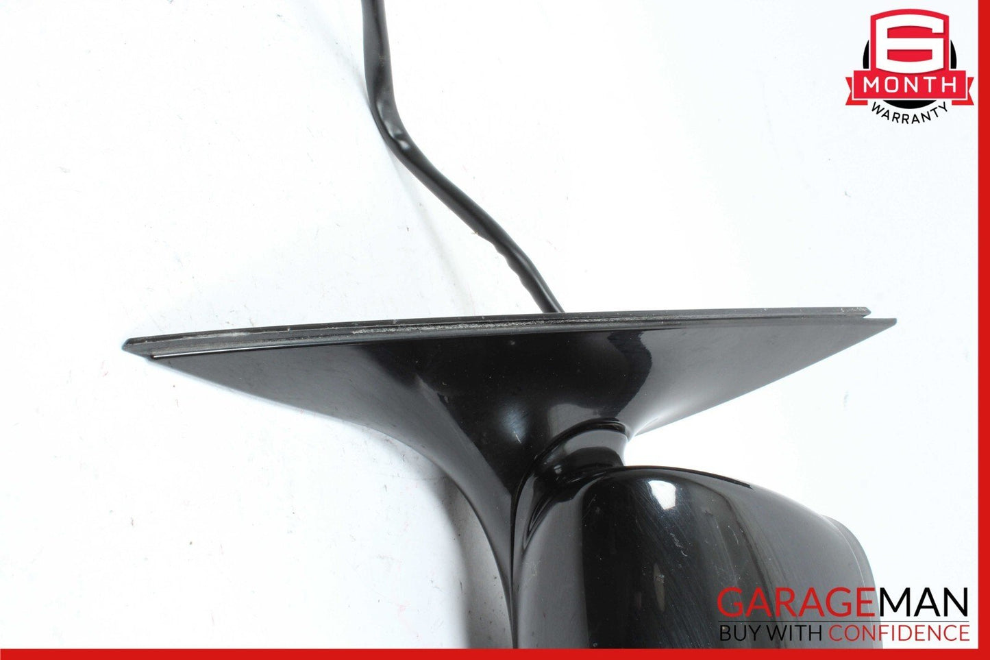 07-09 Mercedes W221 S550 S600 Front Left Side Mirror Door Rear View Black OEM
