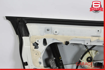 14-17 Maserati Ghibli M157 Front Left Side Exterior Door Shell Panel White