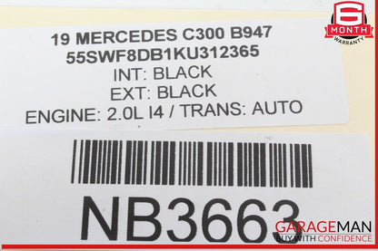 15-20 Mercedes W205 C300 C63 AMG Rear Left Side Door Window Regulator Motor OEM