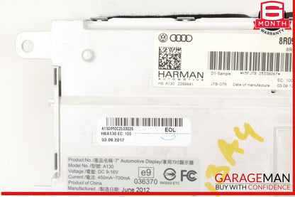 13-16 Audi A4 Front Dash Info Navigation Audio Radio LCD Display Screen Monitor