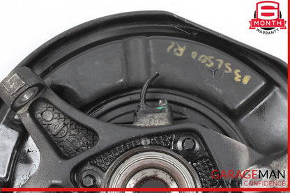 03-12 Mercedes R230 SL500 Rear Left Side Spindle Knuckle Hub w/ Rotor Disc OEM