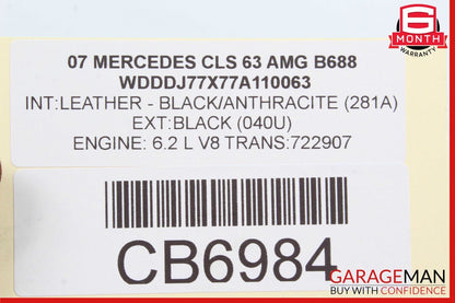 03-11 Mercedes W219 CLS63 AMG CLS550 Body Control Module BCM 2115453632 OEM