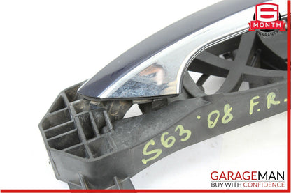 07-13 Mercedes W221 S63 AMG Front Right Exterior Door Handle Keyless Go Blue OEM