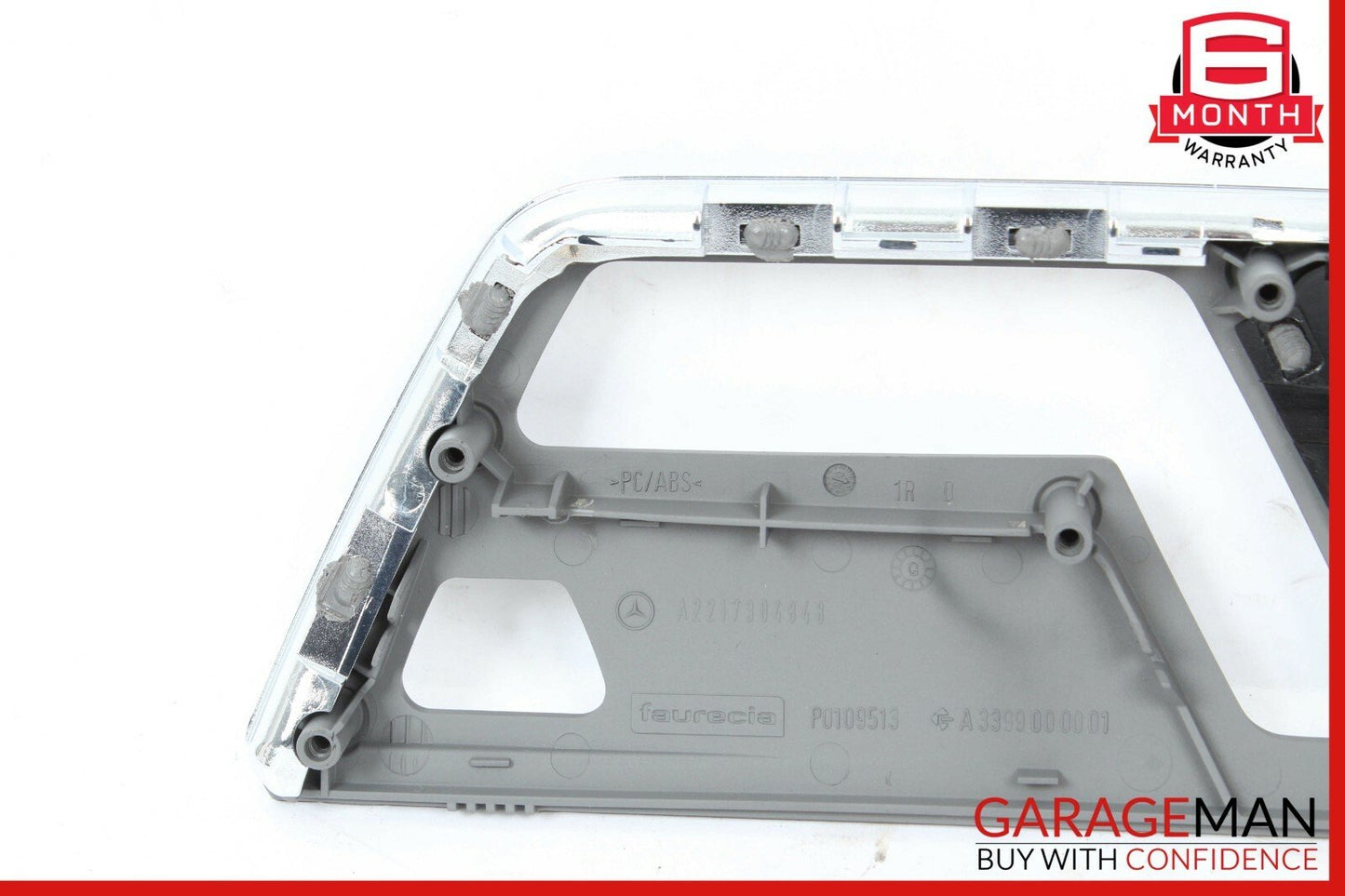 07-09 Mercedes W221 S600 S550 Rear Right Side Interior Door Handle Trim Cover