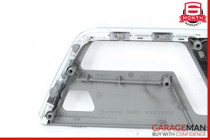07-09 Mercedes W221 S600 S550 Rear Right Side Interior Door Handle Trim Cover