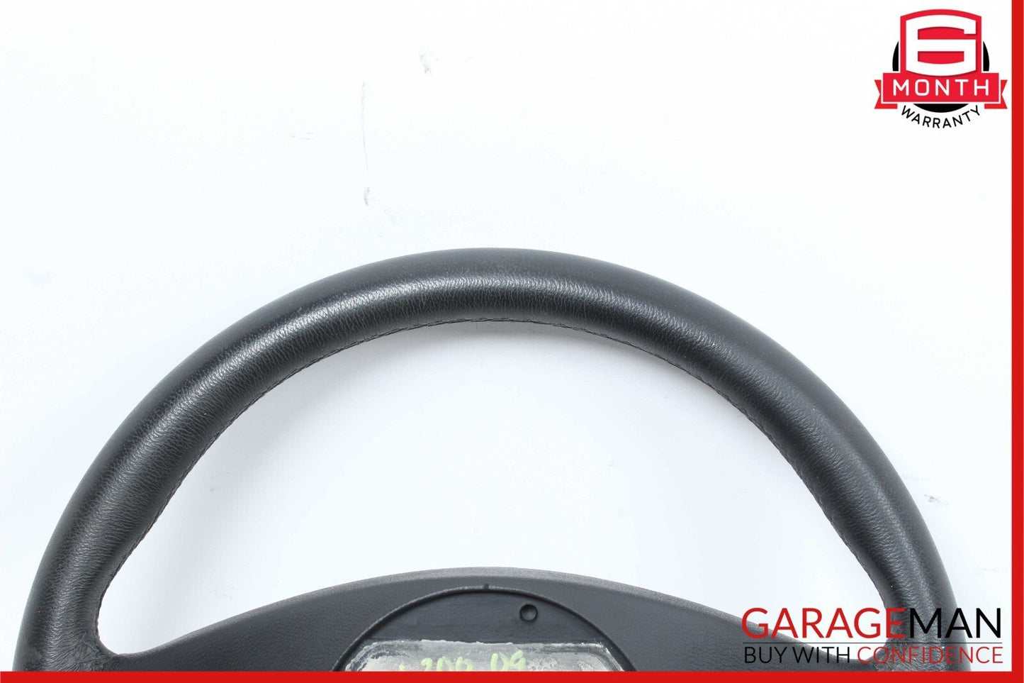 08-11 Mercedes W204 C350 3 Spoke Driver Steering Wheel Leather Black OEM