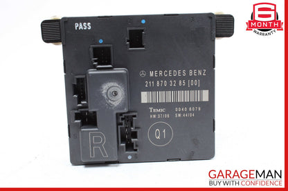 03-09 Mercedes W211 E63 Rear Right Door Control Module 2118704126 OEM