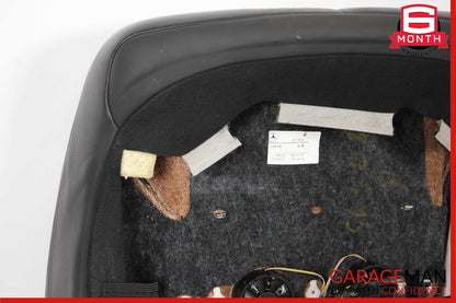 08-13 Mercedes W221 S63 AMG Front Right Passenger Upper Top Seat Cushion Black