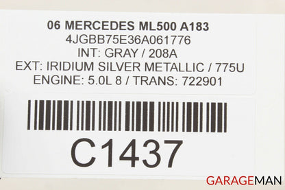 06-12 Mercedes W164 ML500 R500 GL450 Front Left Driver Door Control Module OEM
