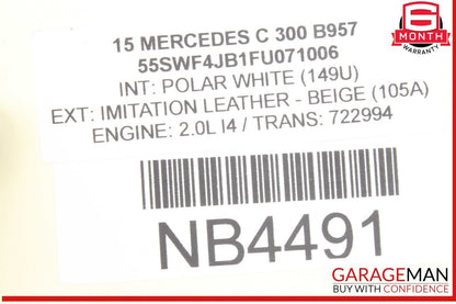 15-20 Mercedes W205 C300 C350e Front Left Driver Side Seat Control Module OEM