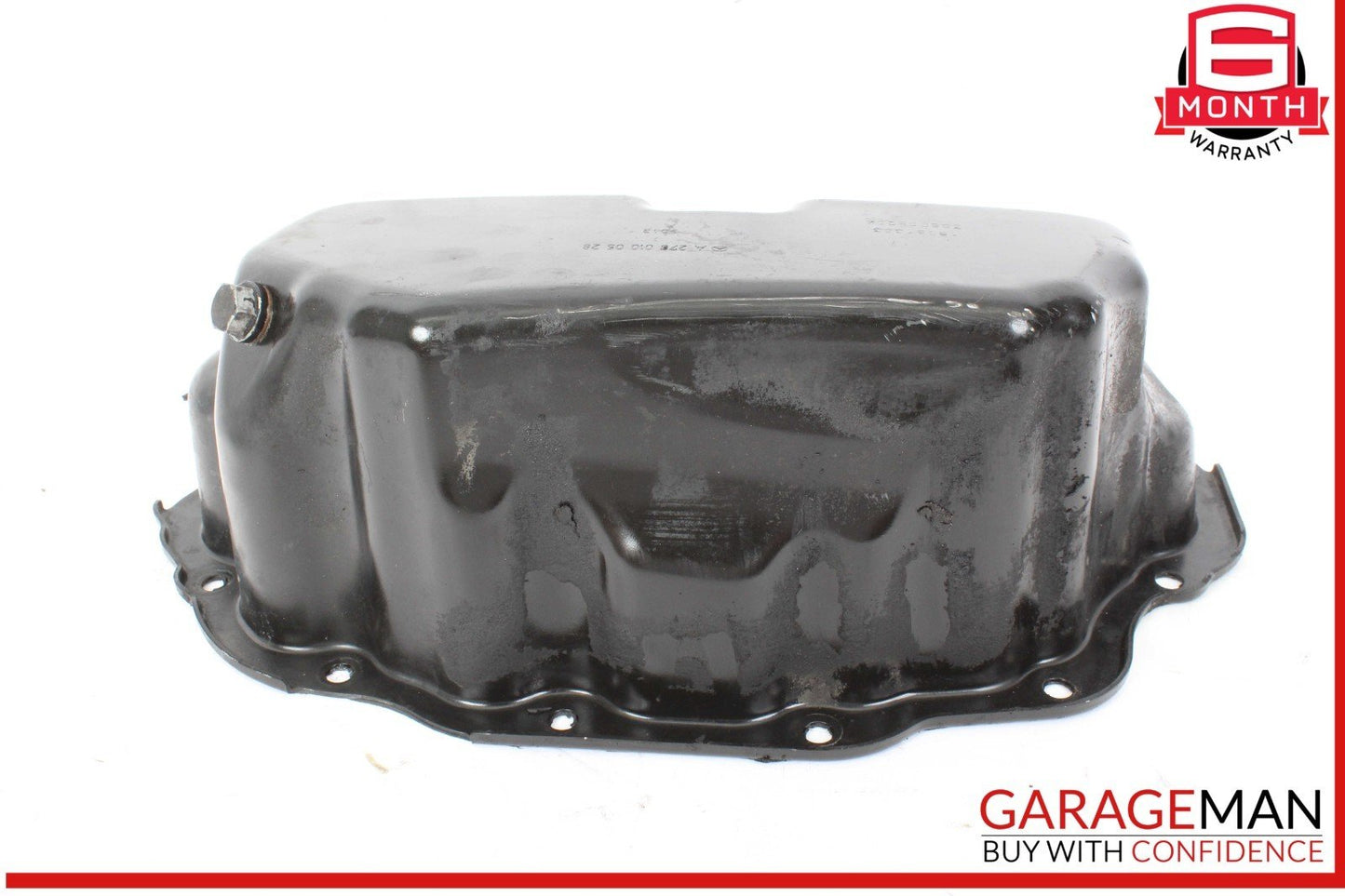 12-19 Mercedes X166 GL450 4MATIC GL550 Engine Lower Oil Pan 2760100528 OEM