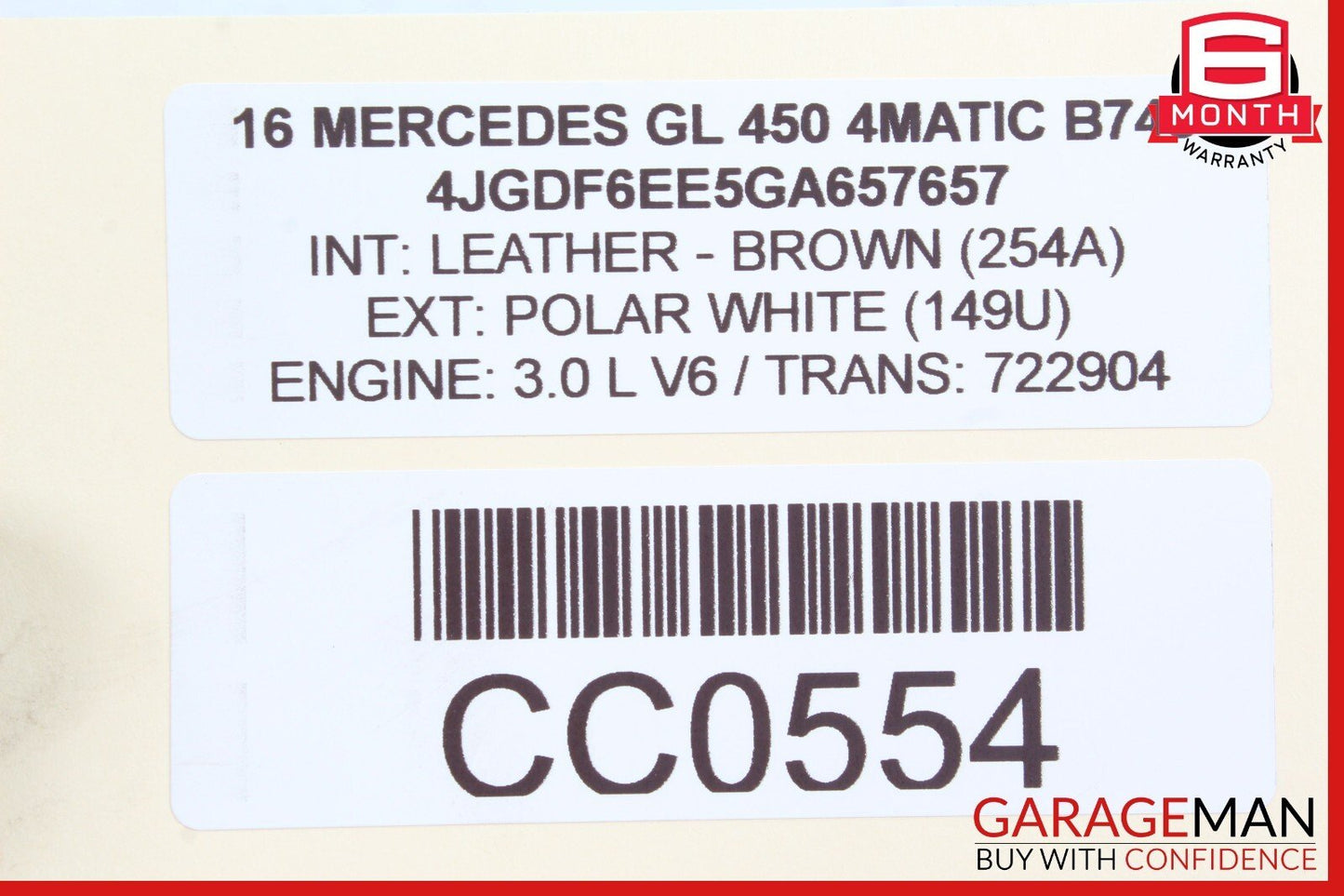 12-20 Mercedes X164 GL450 SLK350 Hand Parking Brake Control Module Unit OEM