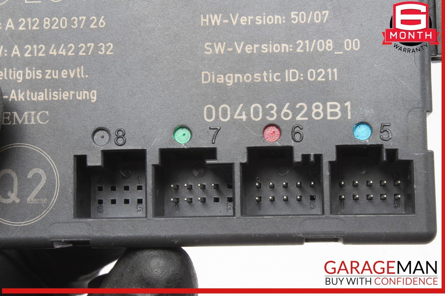 08-18 Mercedes W212 E350 SLK350 E400 Front Left Side Door Control Module OEM