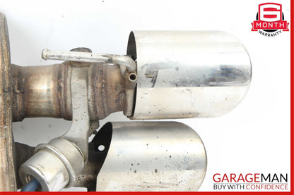 14-17 Maserati Ghibli M157 Rear Left Driver Side Exhaust Muffler Dual Tip