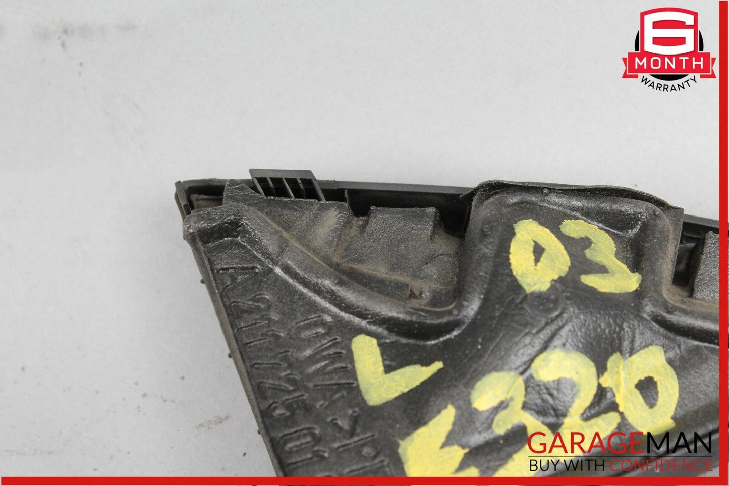03-09 Mercedes W211 E320 Front Left Tweeter Speaker Cover Black OEM