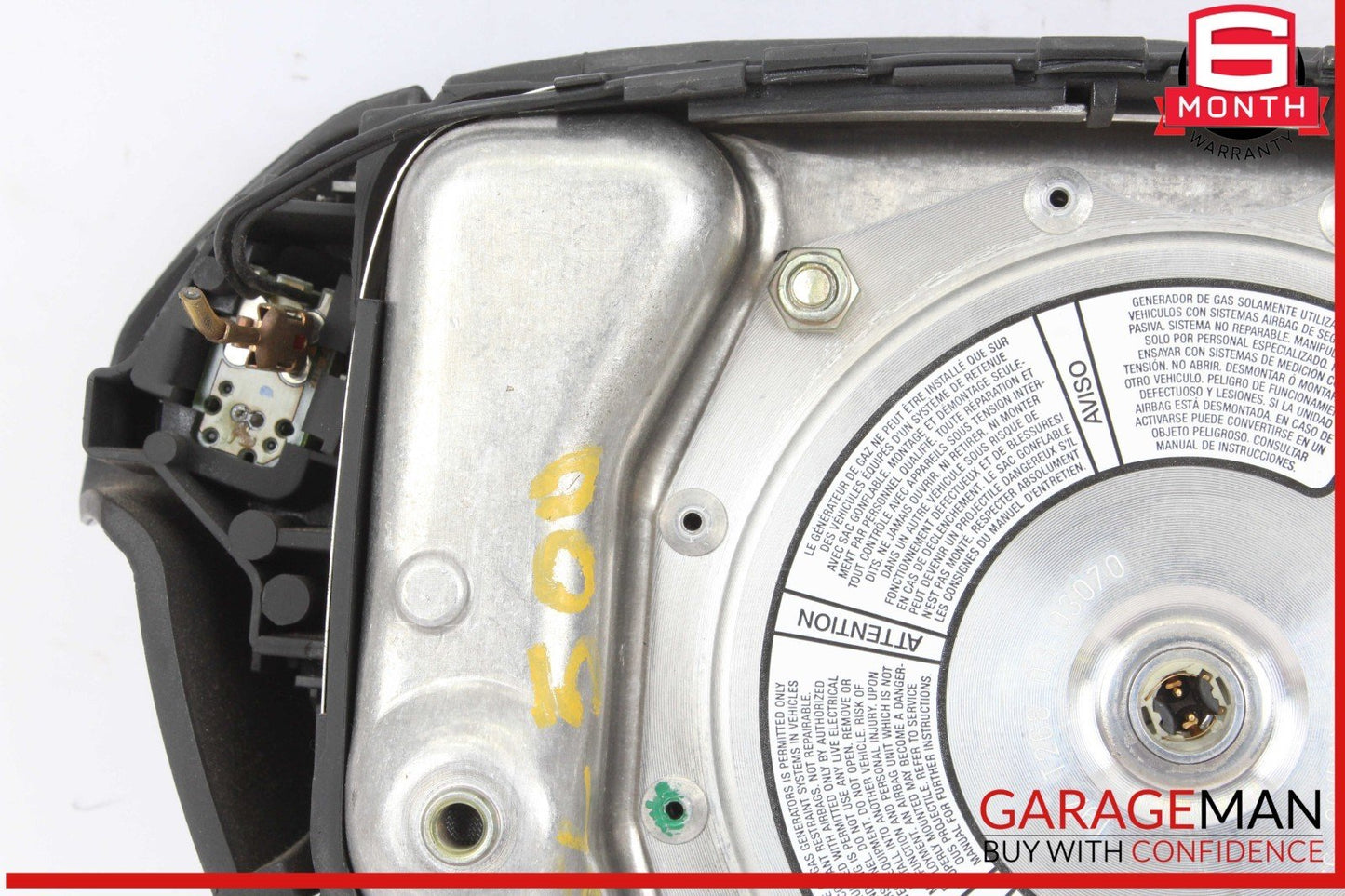 96-98 Mercedes R129 SL500 SL320 Driver Steering Wheel Airbag Air Bag SRS OEM