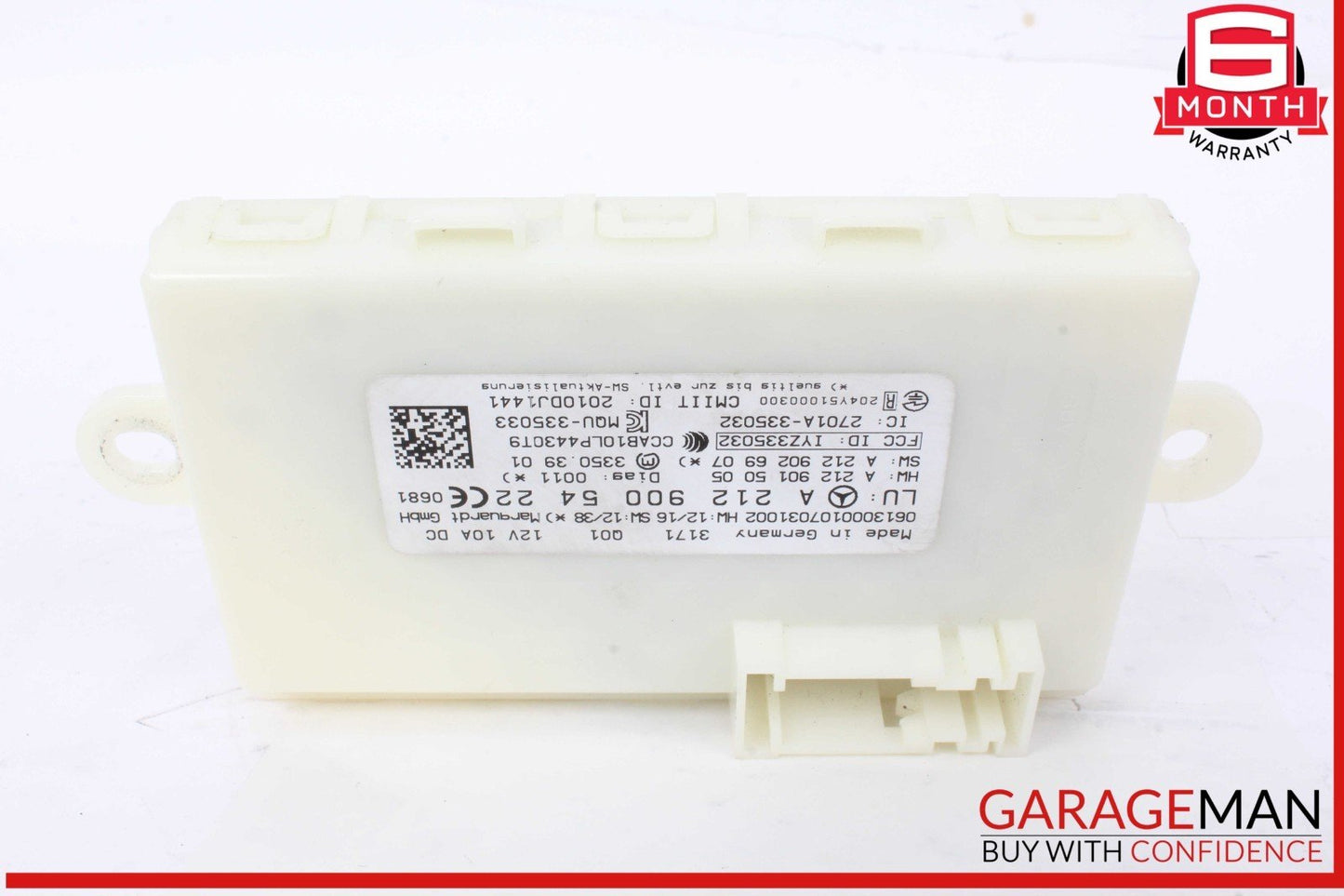 13-20 Mercedes W212 E350 SL550 ML400 Keyless Go Entry Control Module OEM