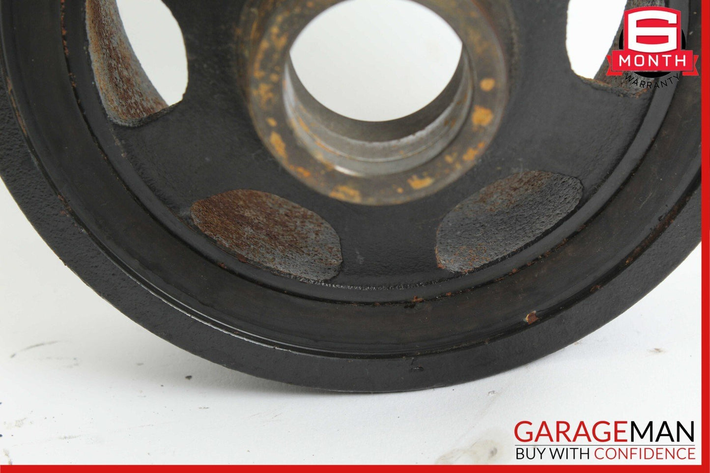03-06 Mercedes R230 SL500 SL55 Tandem Power Steering Pump Pulley 0004661815 OEM