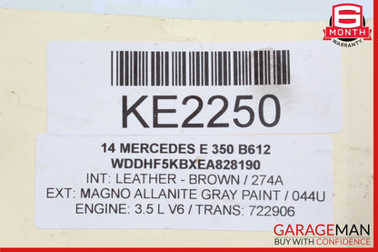10-17 Mercedes W212 E350 E250 C300 Sirius Satellite Radio Receiver Module Unit