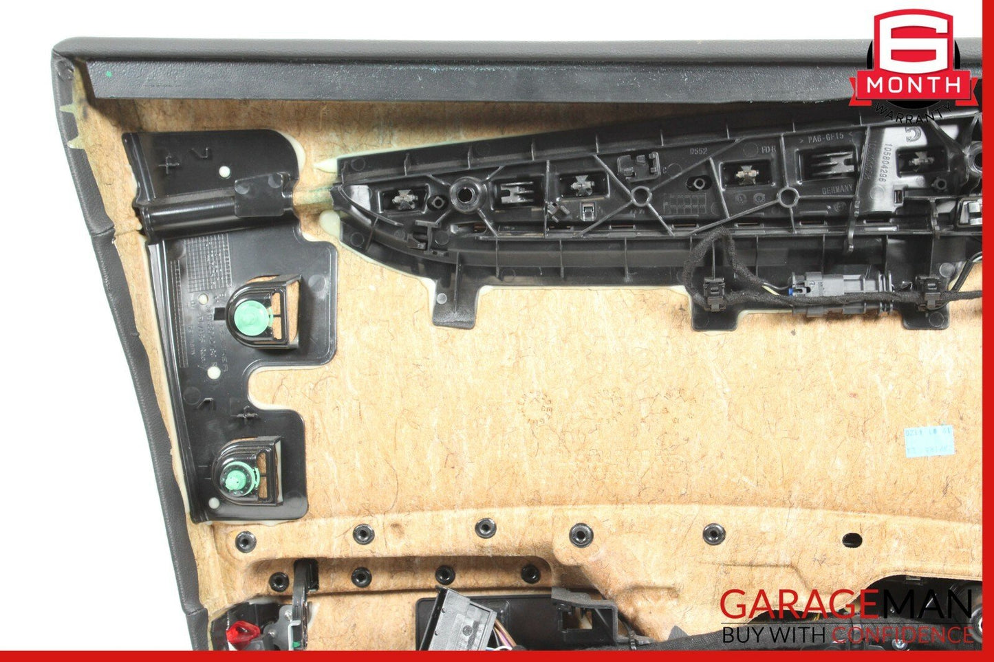 14-17 Maserati Ghibli Front Right Side Complete Interior Door Panel Black OEM