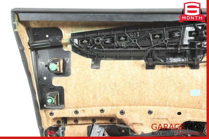 14-17 Maserati Ghibli Front Right Side Complete Interior Door Panel Black OEM
