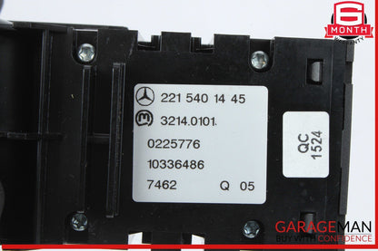 07-14 Mercedes W221 S550 S400 Electronic Parking Button Switch 2215401445 OEM
