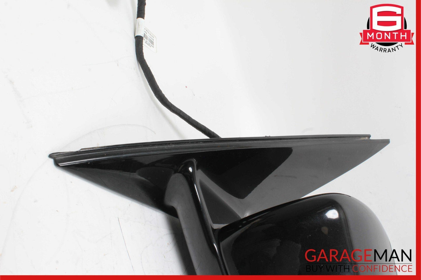 10-13 Mercedes W212 E500 Front Left Side Mirror Door Rear View Obsidian Black
