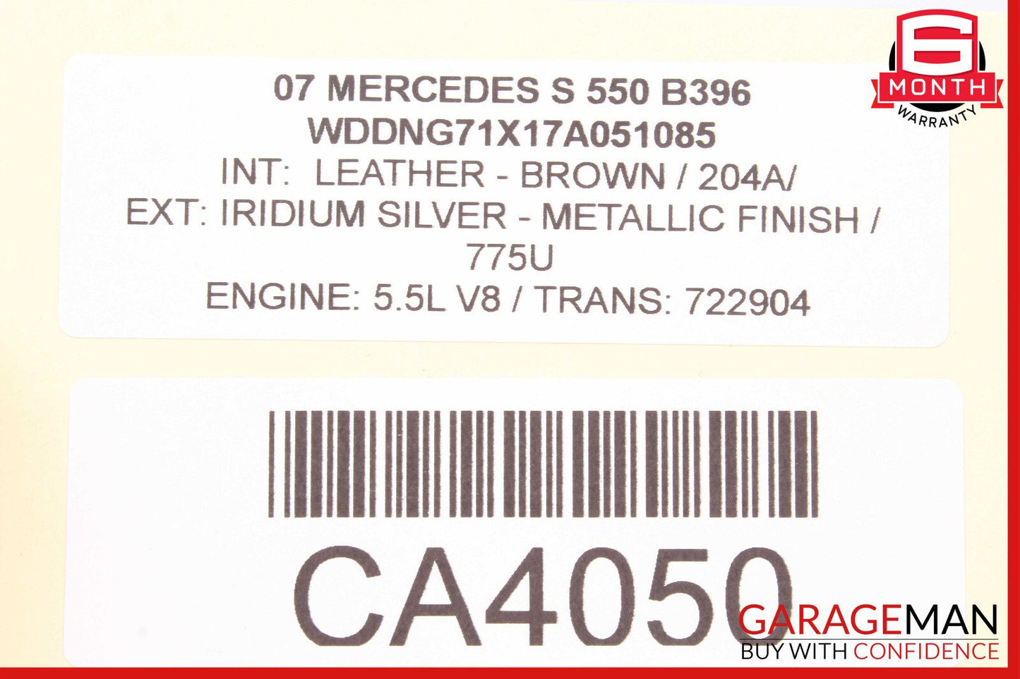 07-14 Mercedes W221 S550 CL550 Electric Power Supply Control Fuse Box Module OEM