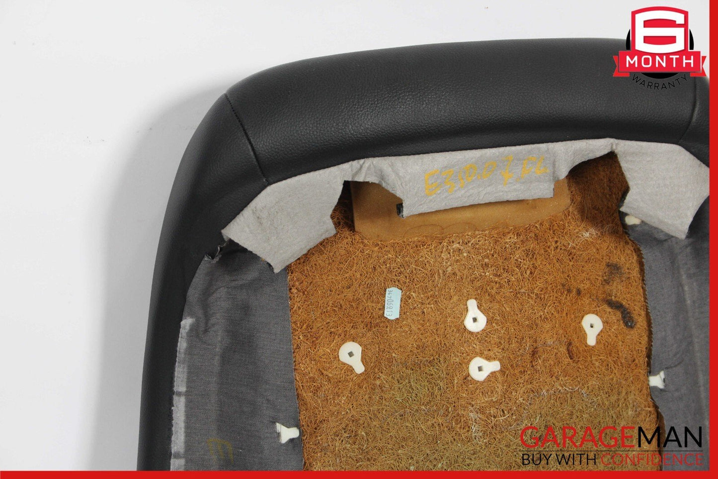 07-09 Mercedes W211 E350 Front Right / Left Side Top Upper Seat Cushion Black