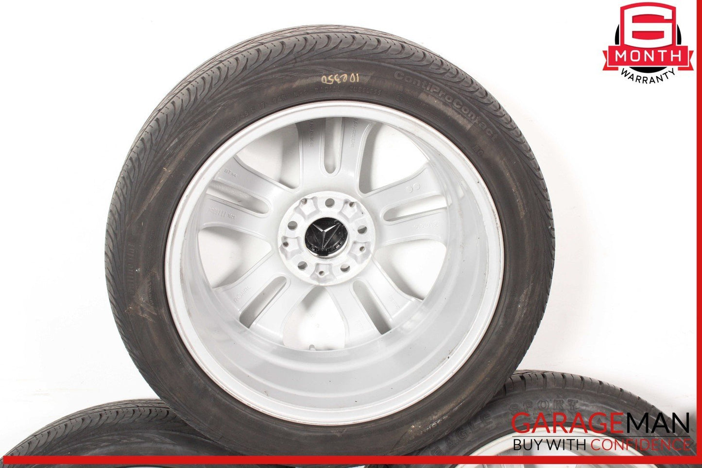 10-11 Mercedes W207 E350 E550 Complete Wheel Tire Rim Set of 4 Pc R17 OEM