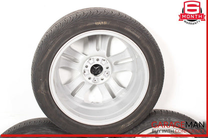 10-11 Mercedes W207 E350 E550 Complete Wheel Tire Rim Set of 4 Pc R17 OEM