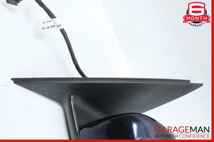 12-14 Mercedes W204 C250 C300 Front Left Side Mirror Door Rear View Blue OEM