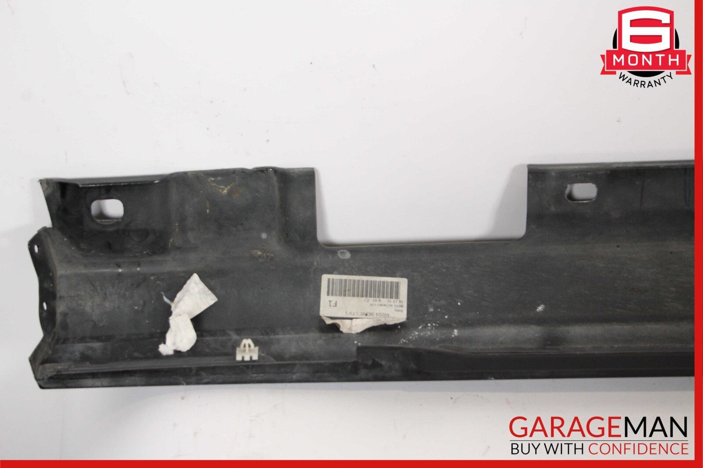 08-14 Mercedes W204 C300 Base Left Rocker Panel Side Skirt Molding Cover Black