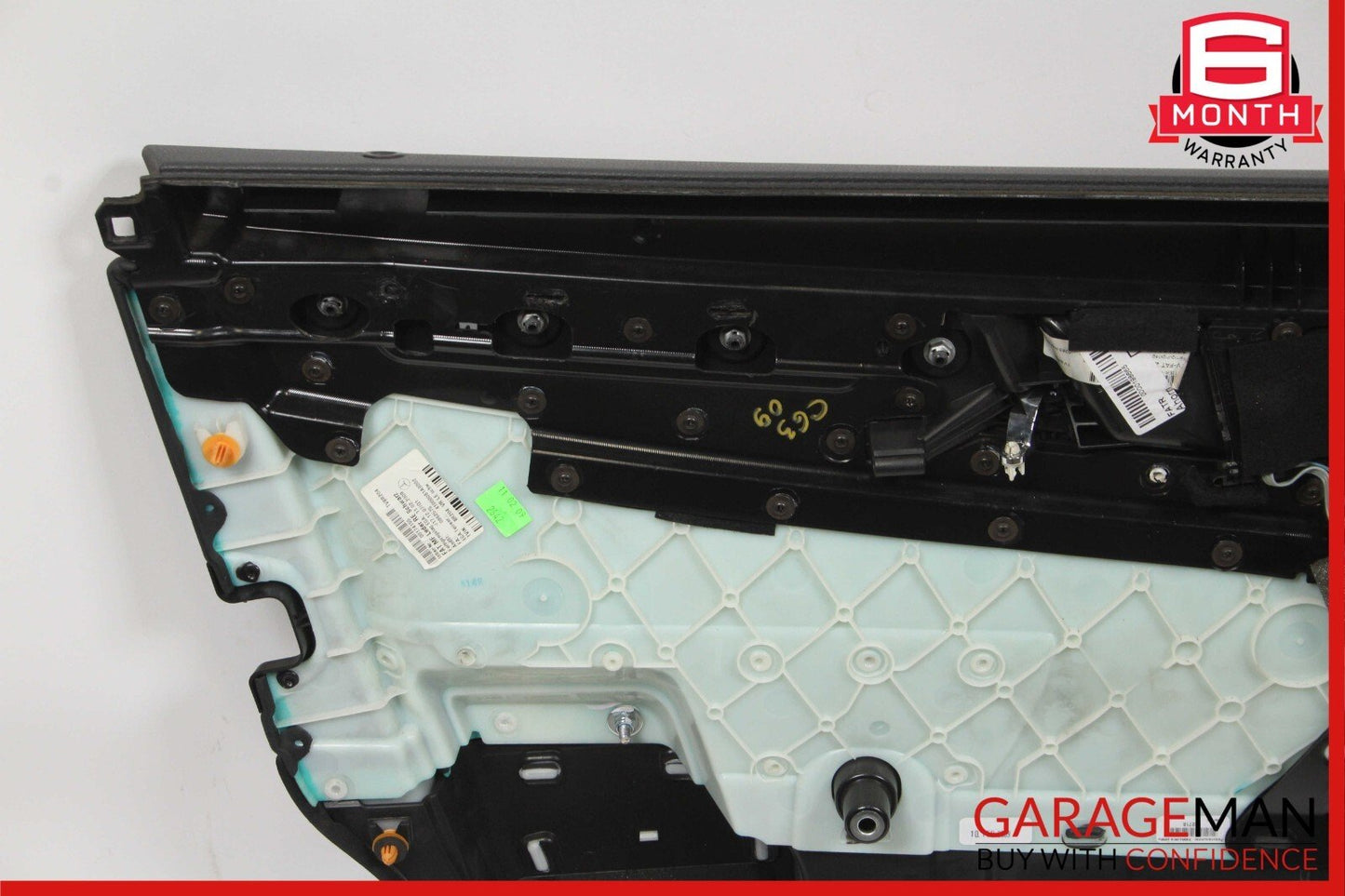08-14 Mercedes W204 C63 AMG Sedan Front Right Passenger Interior Door Panel OEM