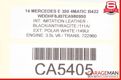 10-16 Mercedes W212 E350 C63 AMG ML550 Tele Aid Control Module 2319000904 OEM