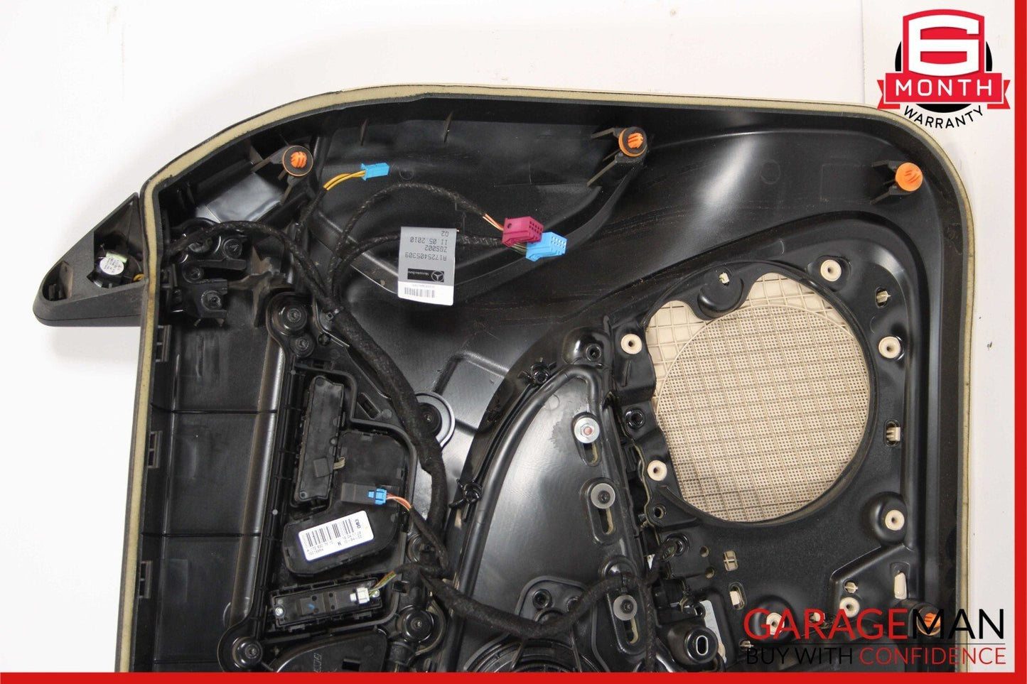 12-16 Mercedes R172 SLK350 Front Right Side Interior Door Panel Cover Assy Beige
