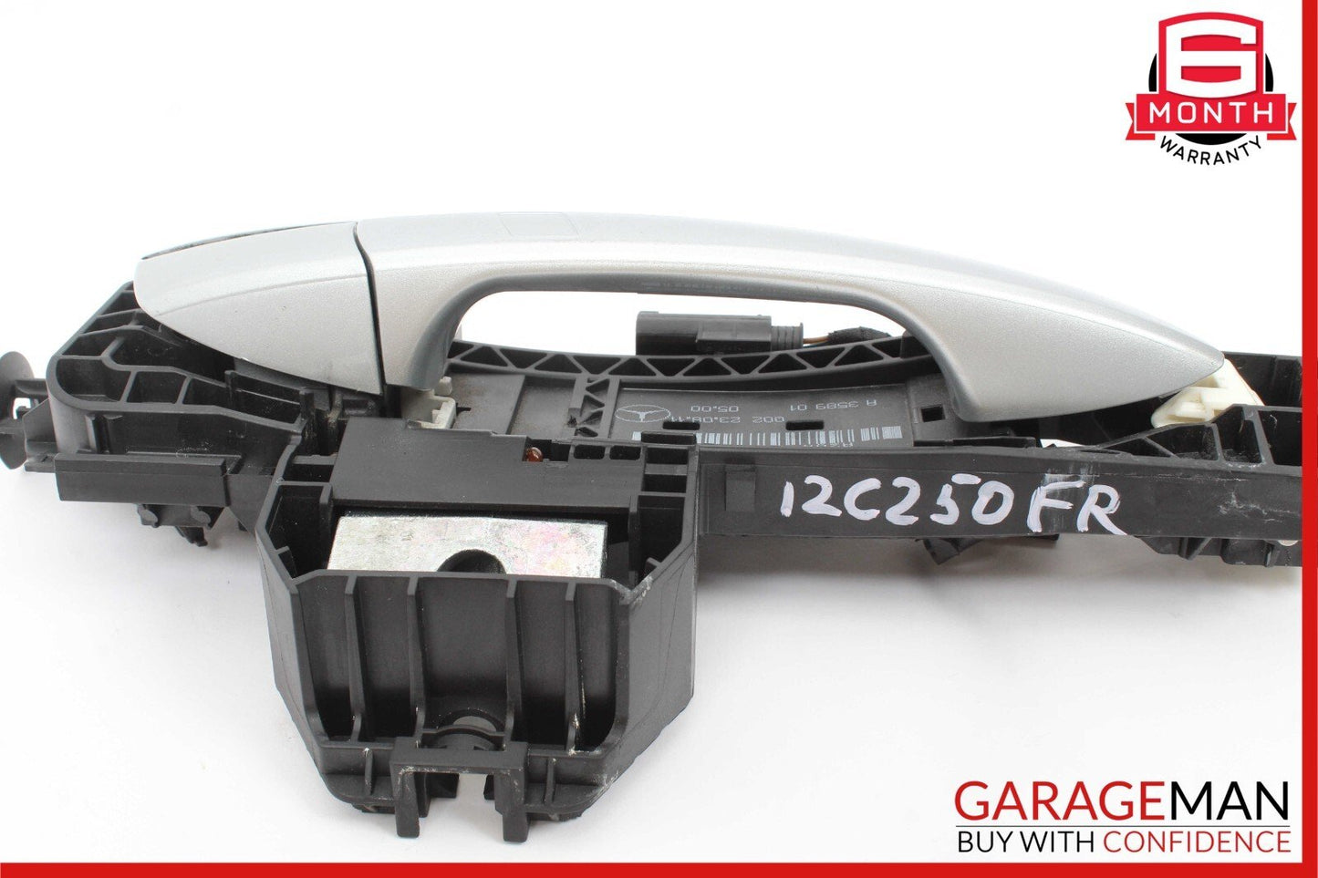 12-14 Mercedes W204 C350 C250 Right Side Keyless Go Exterior Door Handle Silver